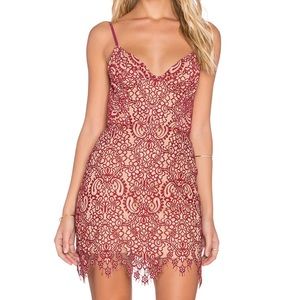 For Love & Lemons Vina Mini Dress